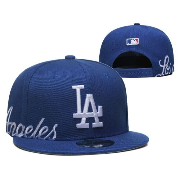 New Era Other - Los Angeles Dodgers LA MLB Blue Snapback Cap Side Split City and Team Pr…